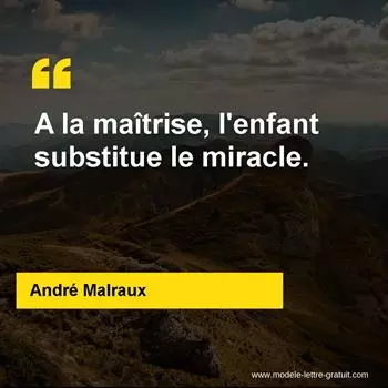 Citation André Malraux