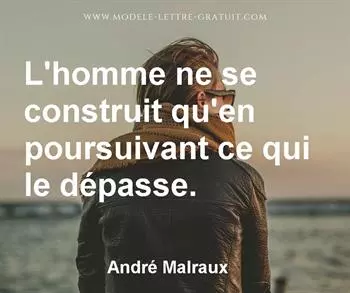 Citation de André Malraux