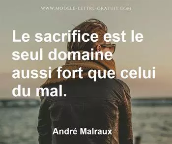 Citation de André Malraux