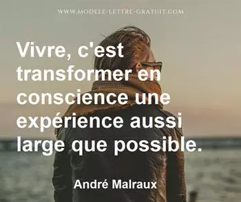 Citation de André Malraux