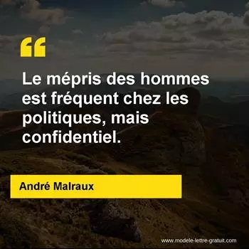 Citation André Malraux