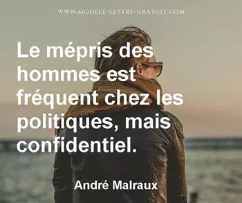 Citation de André Malraux