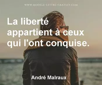 Citation de André Malraux