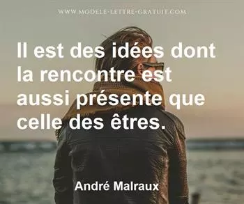 Citation de André Malraux