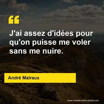 Citation André Malraux