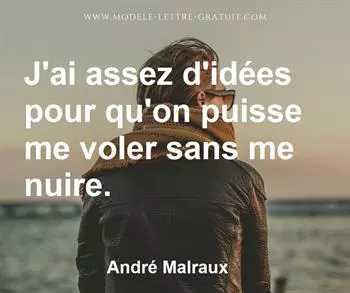 Citation de André Malraux