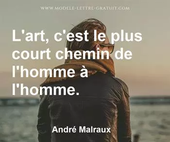 Citation de André Malraux