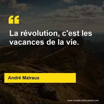 Citation André Malraux