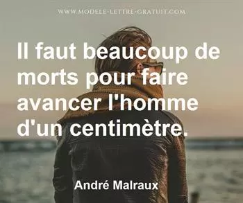 Citation de André Malraux