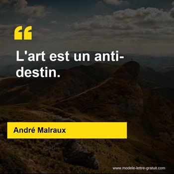 Citations André Malraux