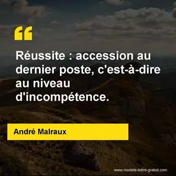 Citation André Malraux