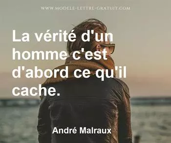 Citation de André Malraux