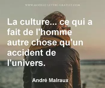 Citation de André Malraux
