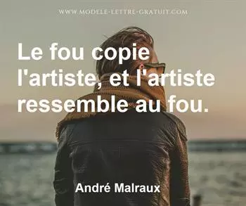 Citation de André Malraux