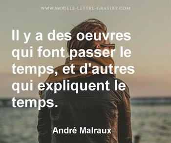 Citation de André Malraux