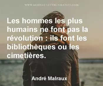 Citation de André Malraux