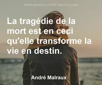 Citation de André Malraux