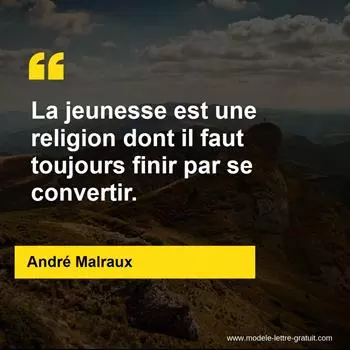 Citation André Malraux