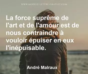 Citation de André Malraux