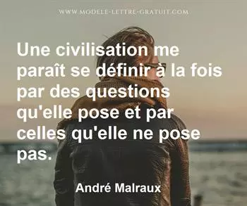 Citation de André Malraux