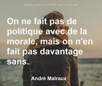 Citation de André Malraux