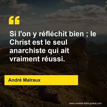Citation André Malraux
