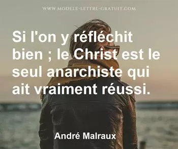 Citation de André Malraux