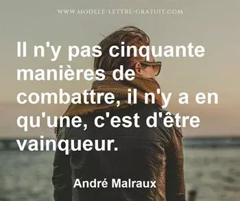 Citation de André Malraux