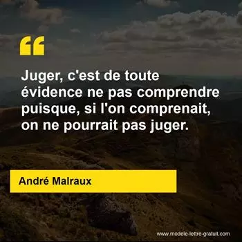 Citation André Malraux