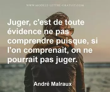 Citation de André Malraux