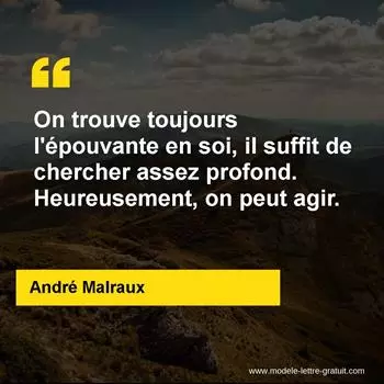 Citation André Malraux