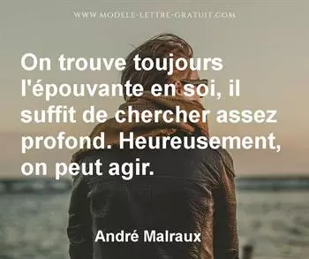 Citation de André Malraux