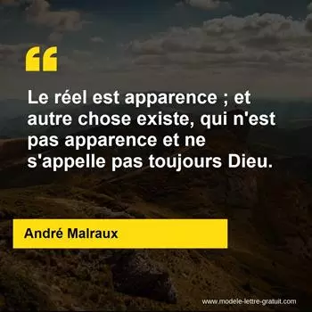 Citation André Malraux