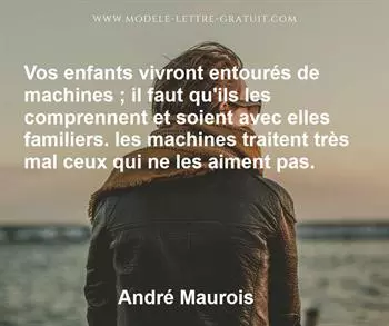 Citation de André Maurois