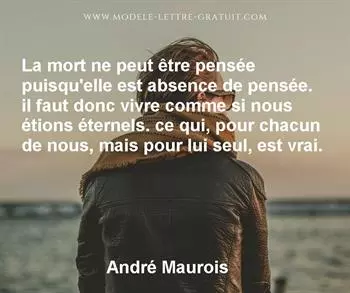 Citation de André Maurois