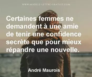 Citation de André Maurois