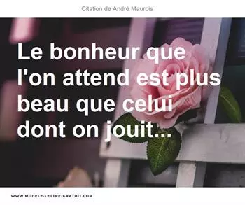 Citations André Maurois