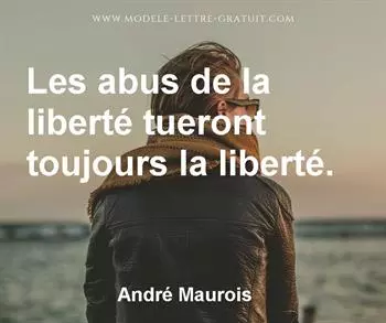 Citation de André Maurois