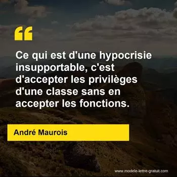 Citation André Maurois