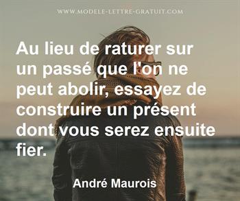 Citation de André Maurois