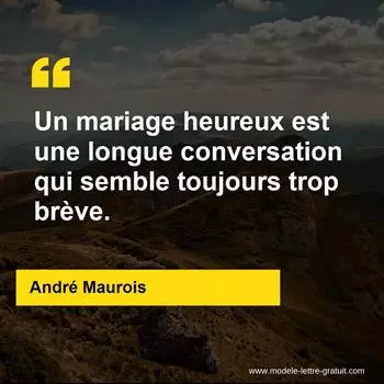 Citation André Maurois