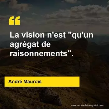 Citation André Maurois