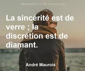 Citation de André Maurois