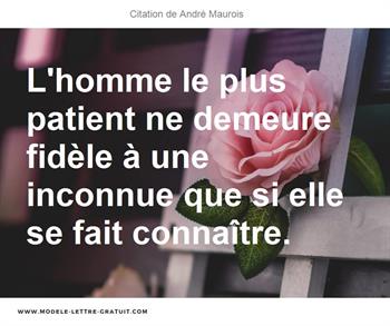 Citations André Maurois