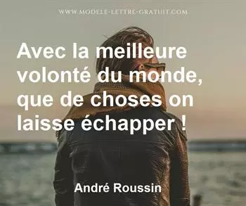 Citation de André Roussin