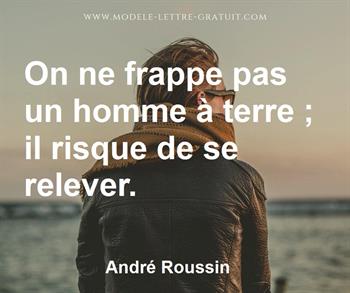 Citation de André Roussin