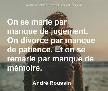 Citation de André Roussin