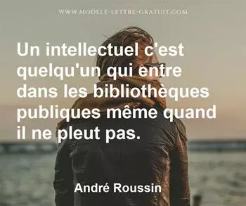 Citation de André Roussin