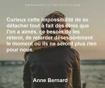 Citation de Anne Bernard