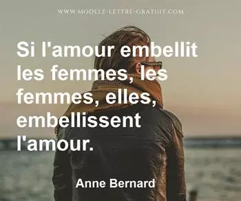 Citation de Anne Bernard